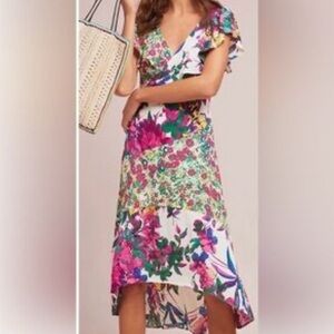 Anthropologie Tracy Reese Ennis Floral Dress SP